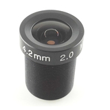 监控摄像机专用镜头 安防镜头 单板机镜头 标清4.2mm